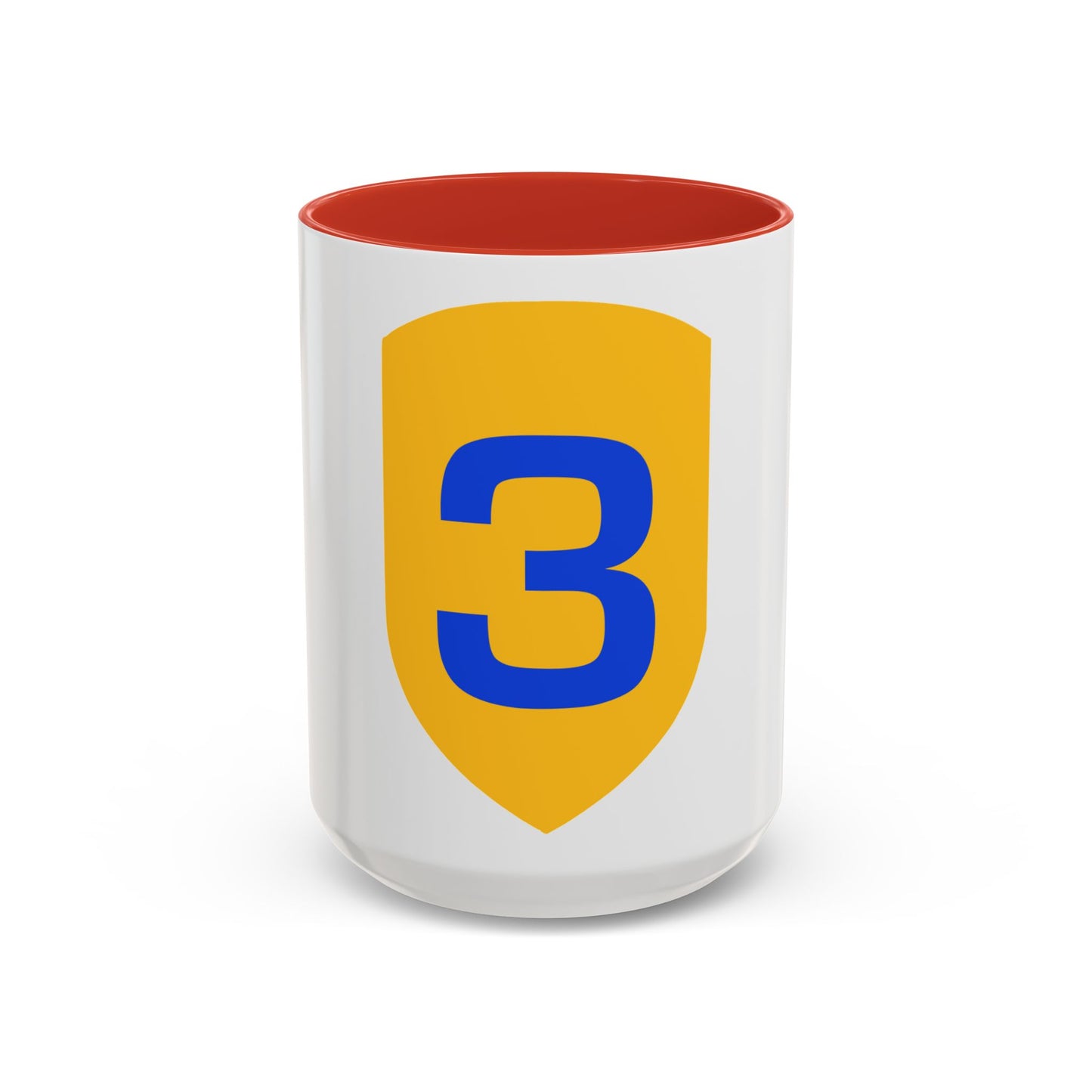 US 3rd Cavalry Division (U.S. Army) Accent Coffee Mug