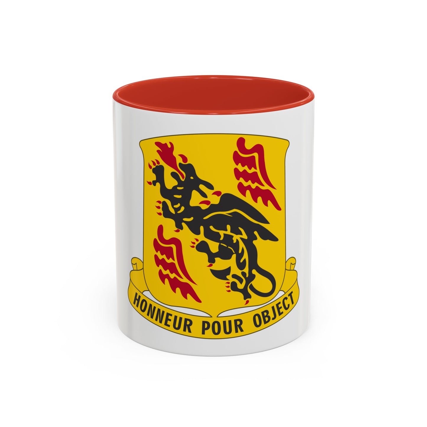 81 Airborne Antiaircraft Artillery Battalion (U.S. Army) Accent Coffee Mug
