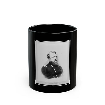 Major General D.B. Birney, Head-And-Shoulders Portrait, Facing Right (U.S. Civil War) Black Coffee Mug