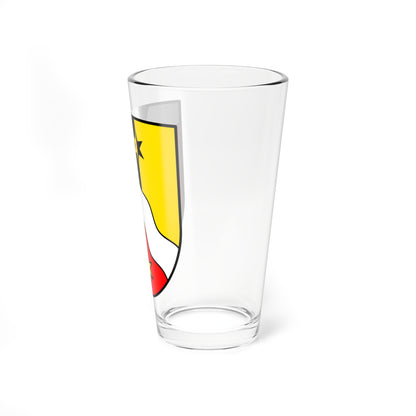 Wappen der Gemeinde Glarus (Switzerland) (Coat of Arms) Pint Glass 16oz