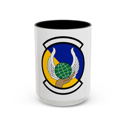 374 Force Support Squadron PACAF (U.S. Air Force) Accent Coffee Mug