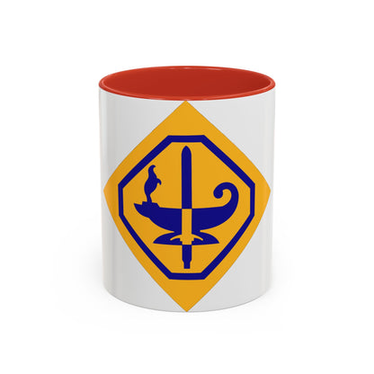 Tasse à café décorative de la division de formation spécialisée de réserve (armée américaine)