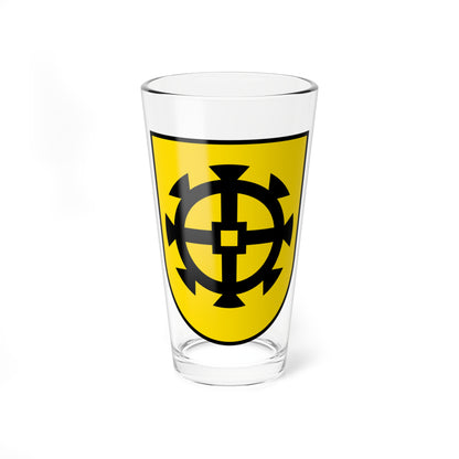 Wappen Greng (Switzerland) (Coat of Arms) Pint Glass 16oz