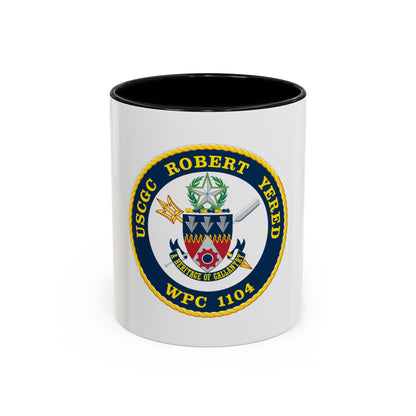 USCGC ROBERT YERED WPC 1104 (U.S. Coast Guard) Accent Coffee Mug