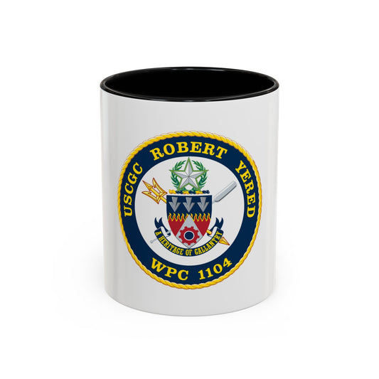 USCGC ROBERT YERED WPC 1104 (U.S. Coast Guard) Accent Coffee Mug