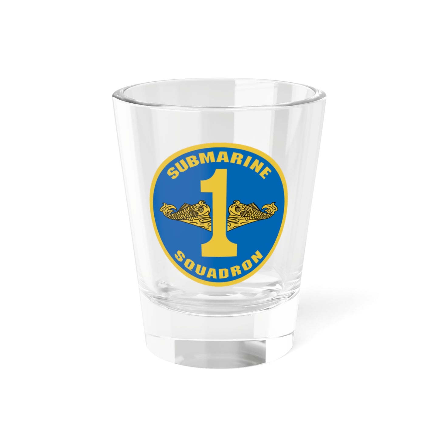 Submarine Squadron 1 (U.S. Navy) Shot Glass 1.5oz