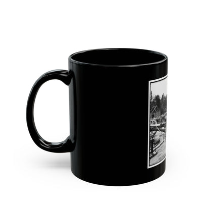 Broadway Landing, Appomattox River, Virginia. Ordnance ( ) (U.S. Civil War) Black Coffee Mug