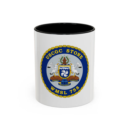 USCGC STONE WMSL 758 (U.S. Coast Guard) Accent Coffee Mug