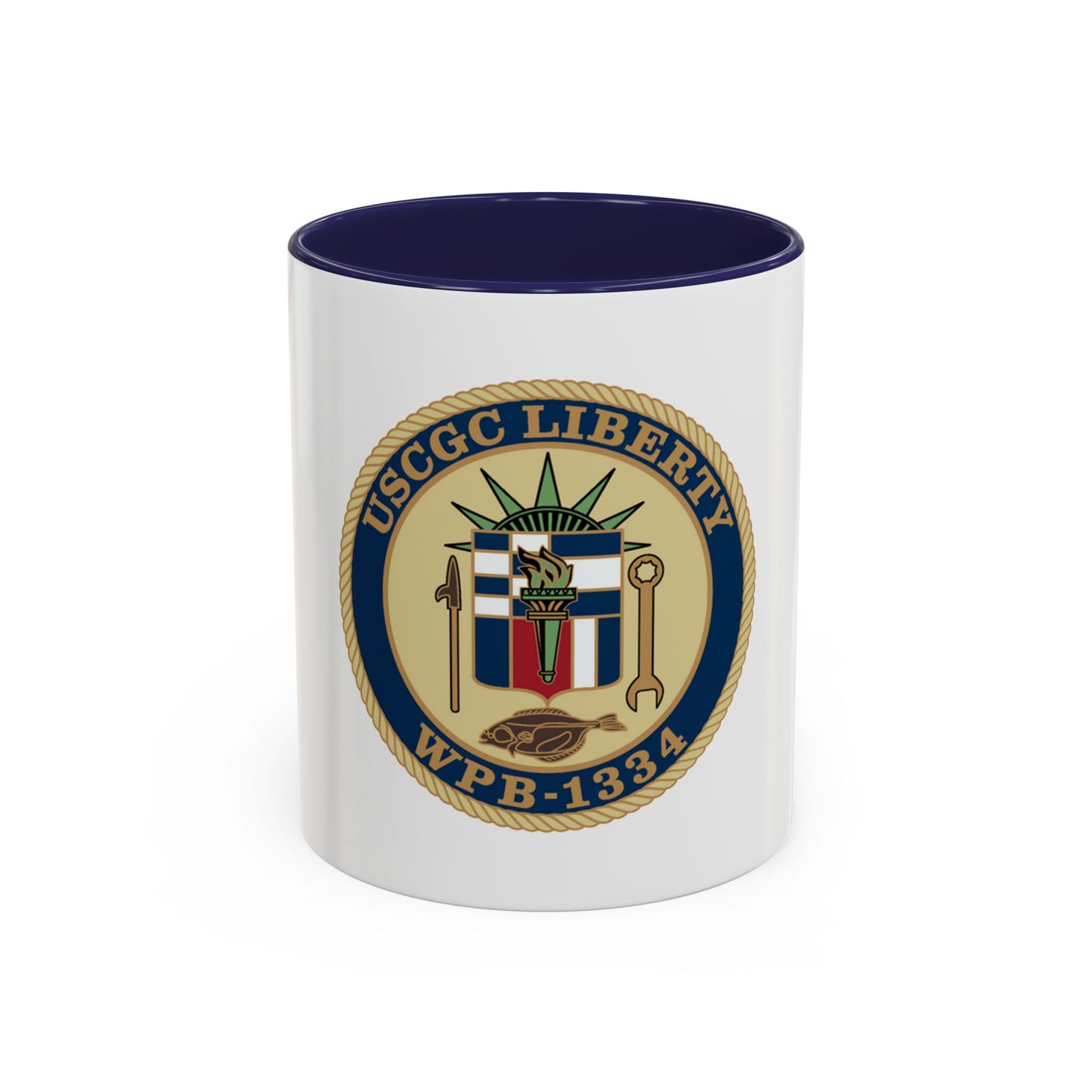 USCGC Liberty WPB 1334 (U.S. Coast Guard) Accent Coffee Mug