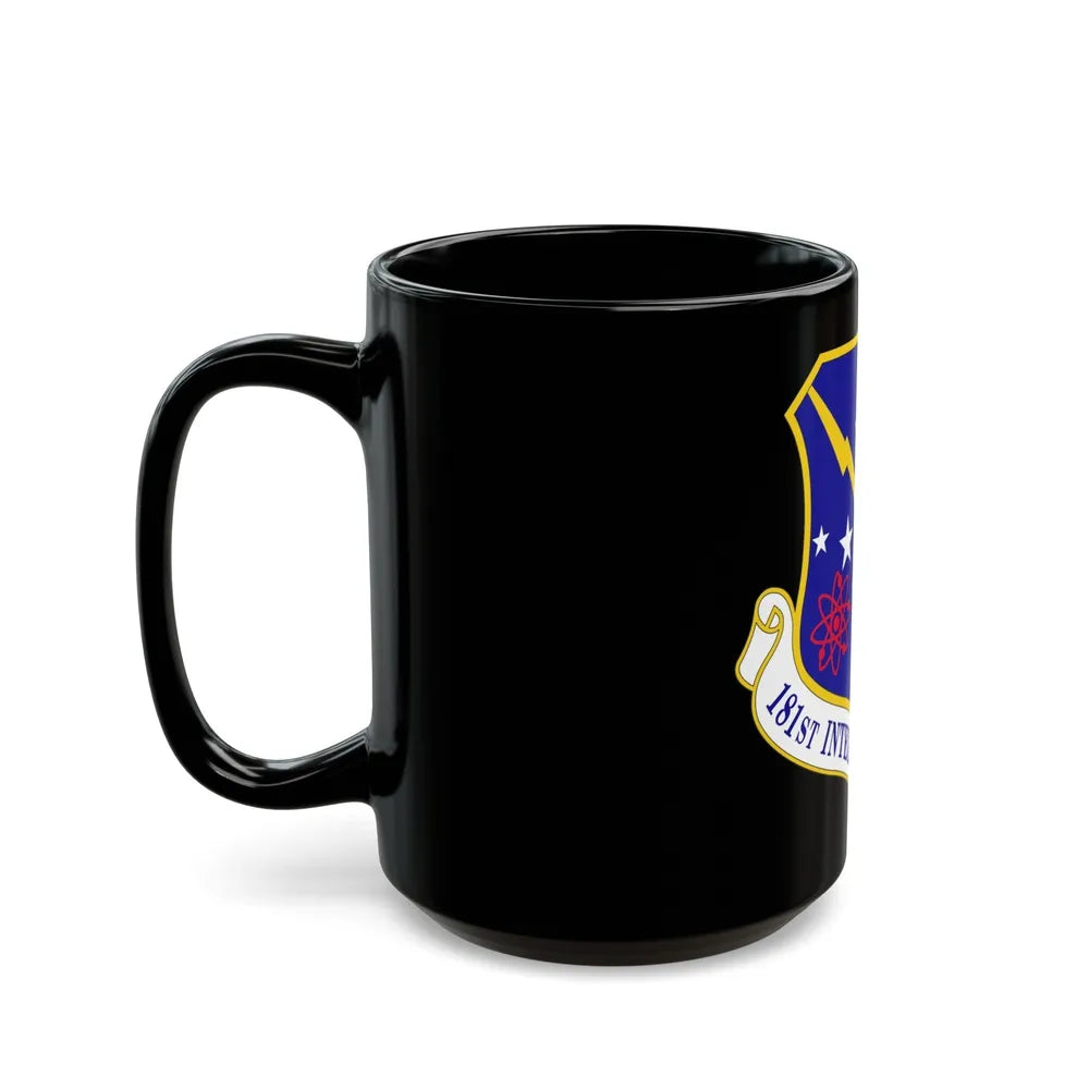 181st Intelligence Wing (U.S. Air Force) Black Coffee Mug-Go Mug Yourself