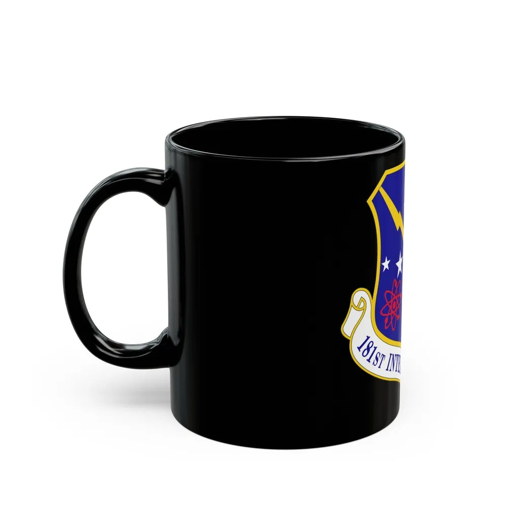 181st Intelligence Wing (U.S. Air Force) Black Coffee Mug-Go Mug Yourself