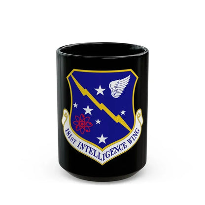 181st Intelligence Wing (U.S. Air Force) Black Coffee Mug 15oz - Go Mug Yourself
