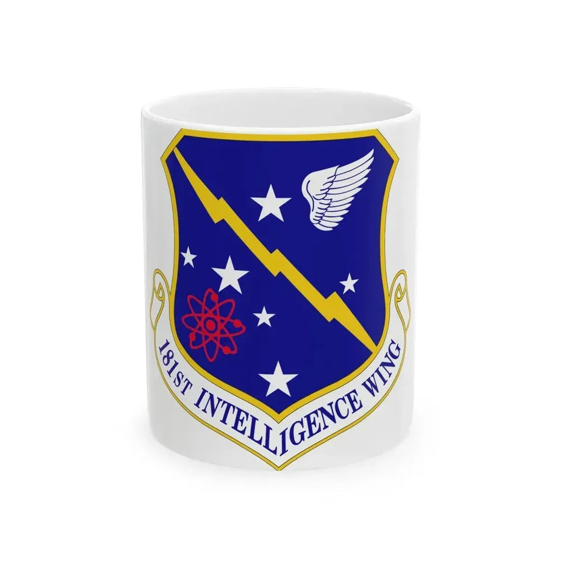 181st Intelligence Wing (U.S. Air Force) White Coffee Mug - Go Mug Yourself