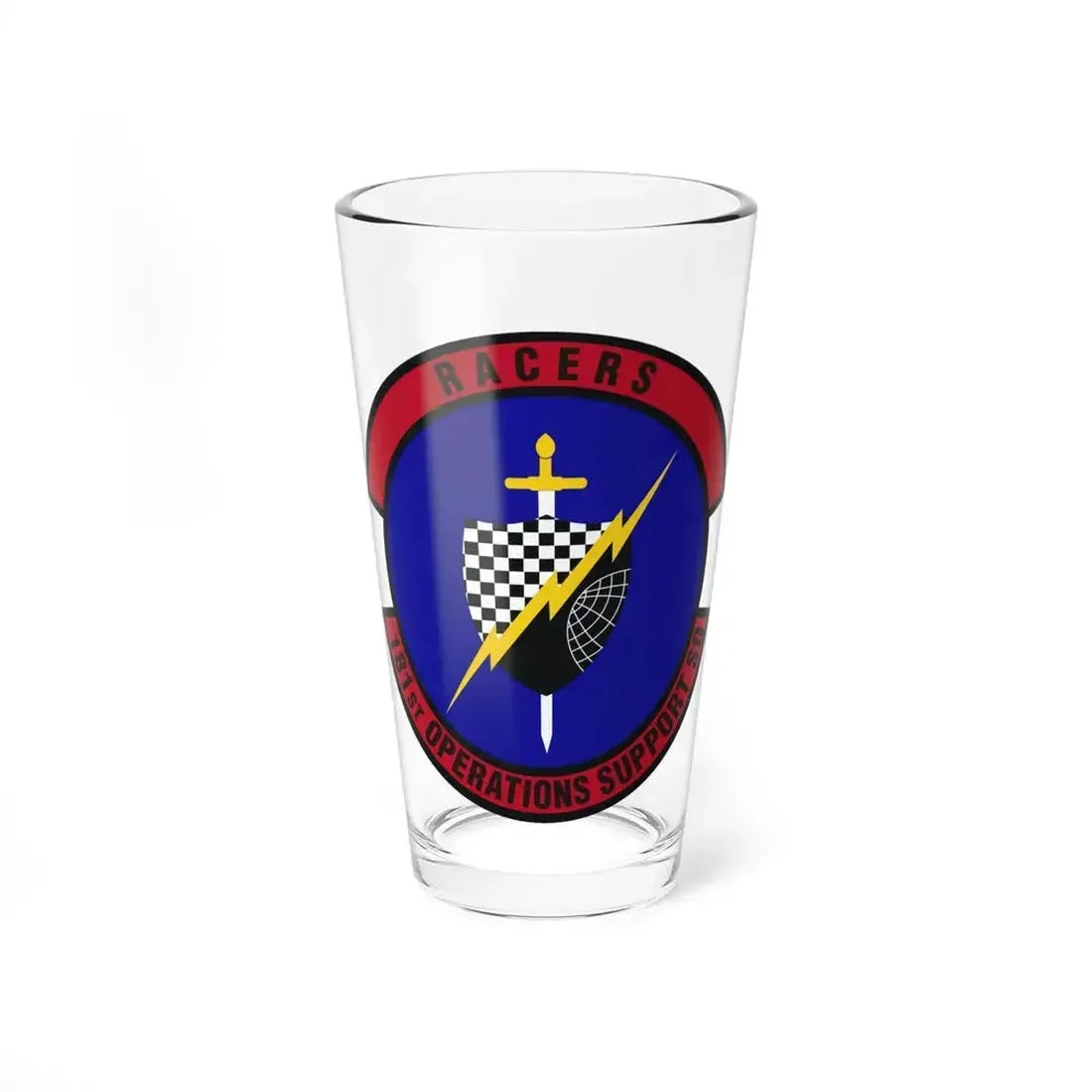181st Operations Support Squadron (U.S. Air Force) Pint Glass 16oz 16oz - Go Mug Yourself