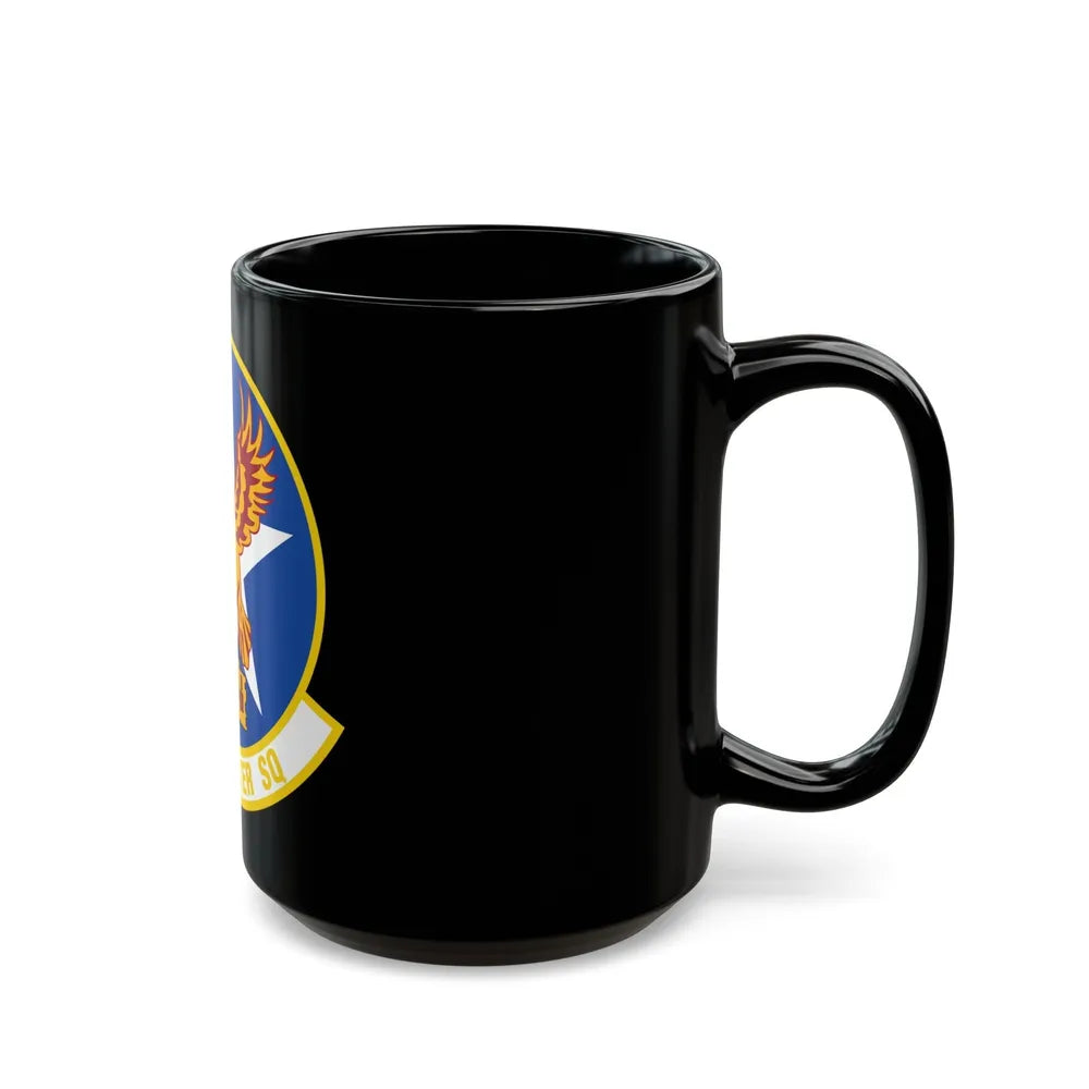 182 Fighter Squadron (U.S. Air Force) Black Coffee Mug-Go Mug Yourself