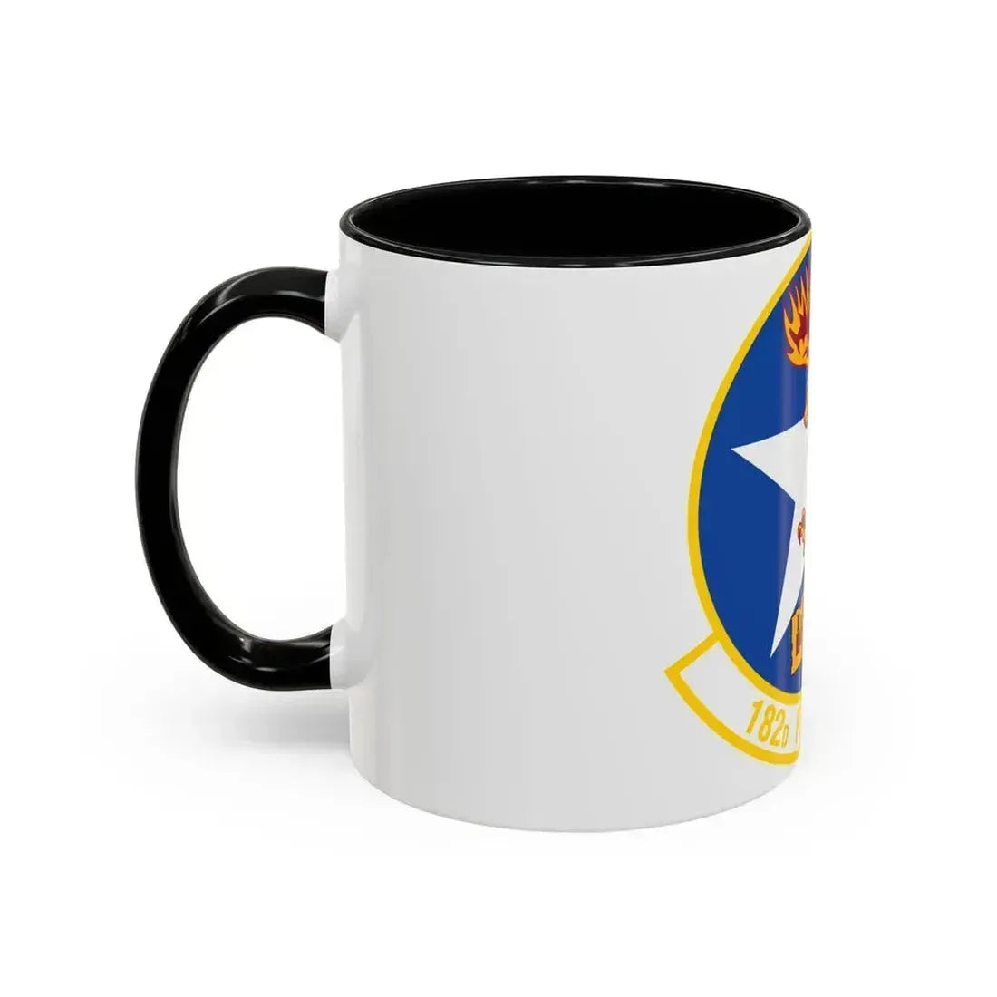 182 Fighter Squadron (U.S. Air Force) Accent Coffee Mug - Go Mug Yourself