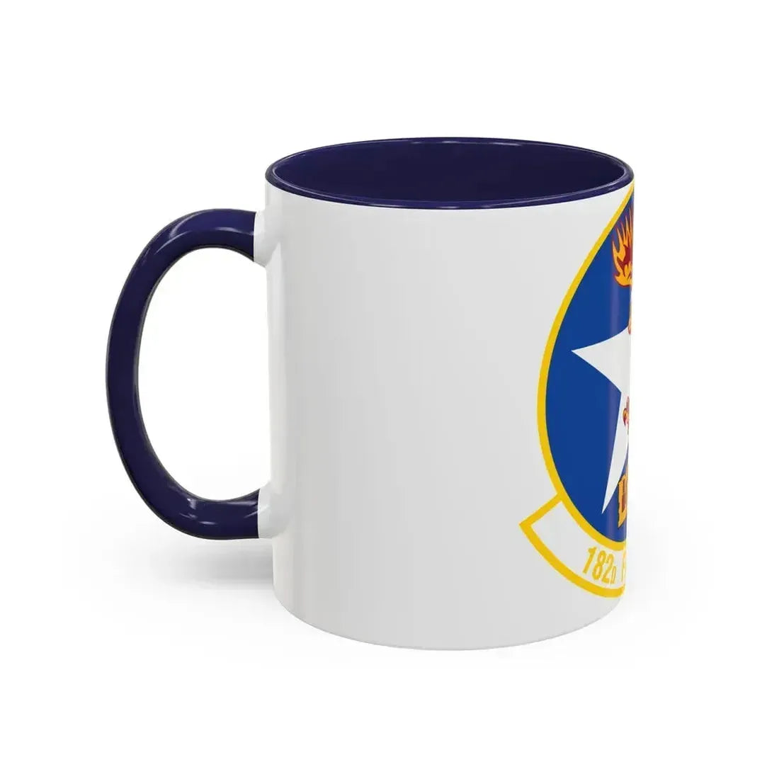 182 Fighter Squadron (U.S. Air Force) Accent Coffee Mug - Go Mug Yourself
