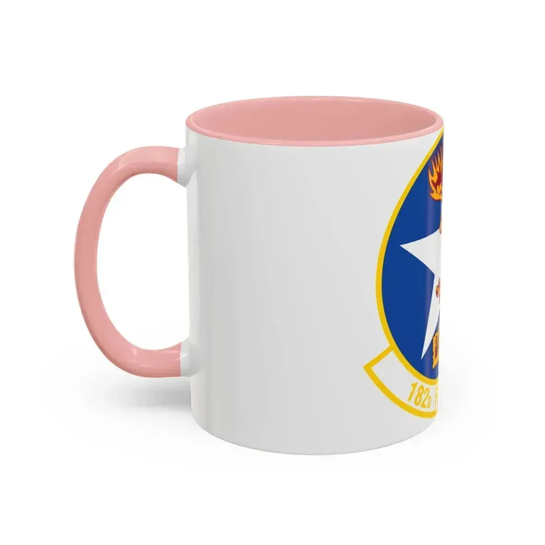 182 Fighter Squadron (U.S. Air Force) Accent Coffee Mug - Go Mug Yourself