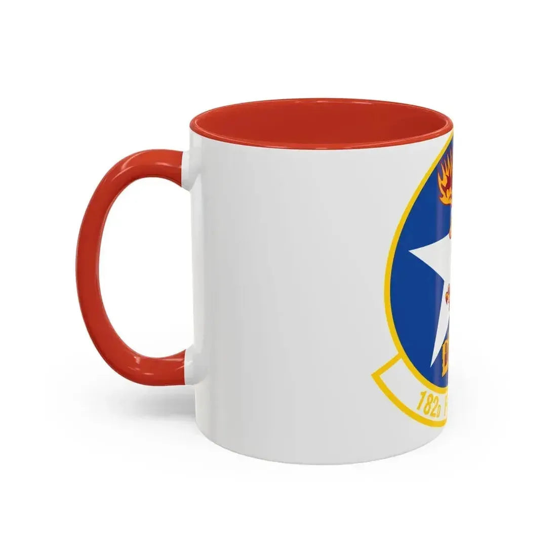 182 Fighter Squadron (U.S. Air Force) Accent Coffee Mug - Go Mug Yourself
