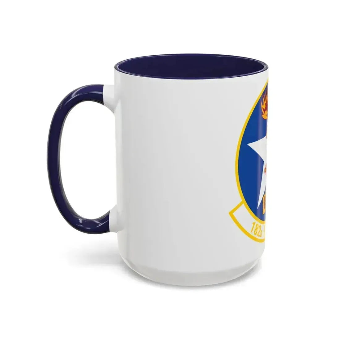 182 Fighter Squadron (U.S. Air Force) Accent Coffee Mug - Go Mug Yourself