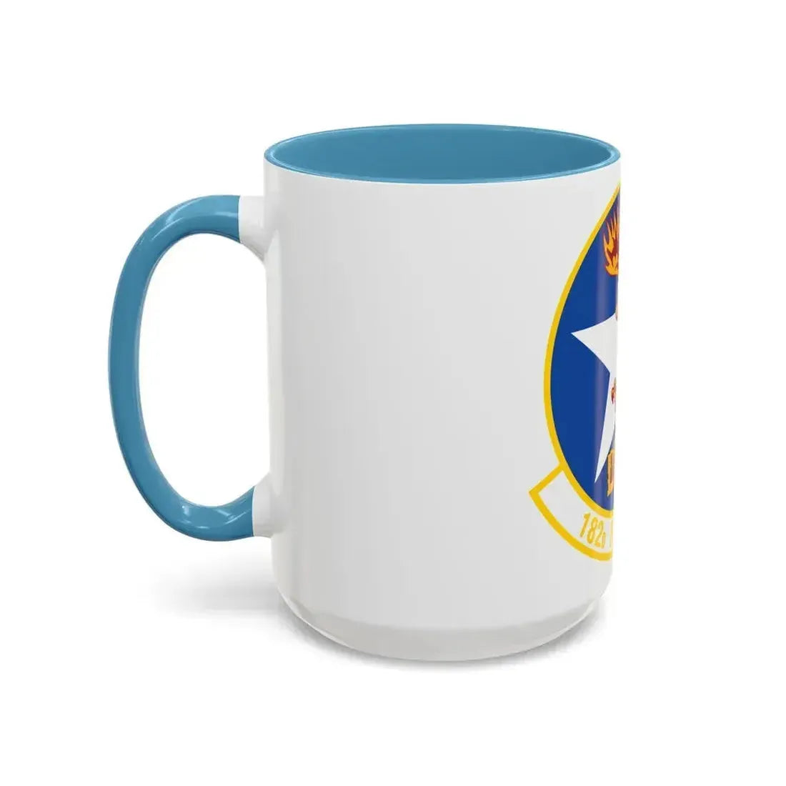 182 Fighter Squadron (U.S. Air Force) Accent Coffee Mug - Go Mug Yourself