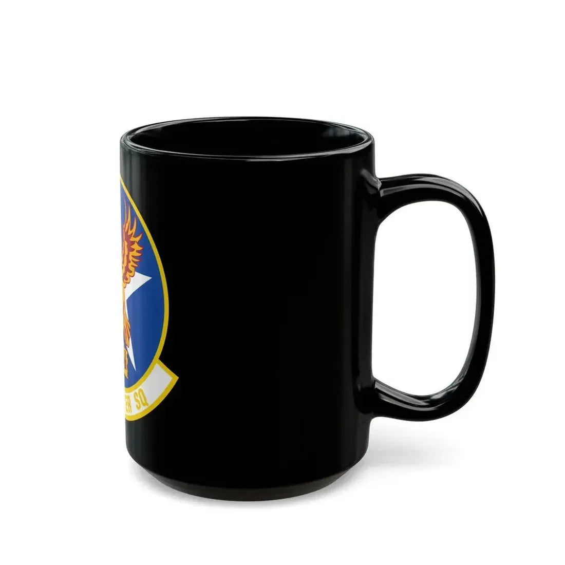 182 Fighter Squadron (U.S. Air Force) Black Coffee Mug - Go Mug Yourself