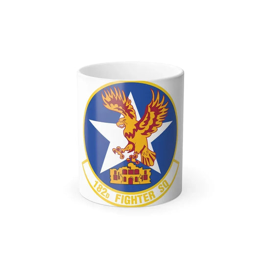 182 Fighter Squadron (U.S. Air Force) Color Changing Coffee Mug 11oz - Go Mug Yourself