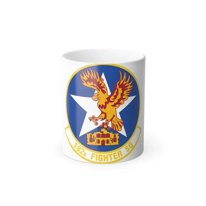 182 Fighter Squadron (U.S. Air Force) Color Changing Coffee Mug 11oz - Go Mug Yourself