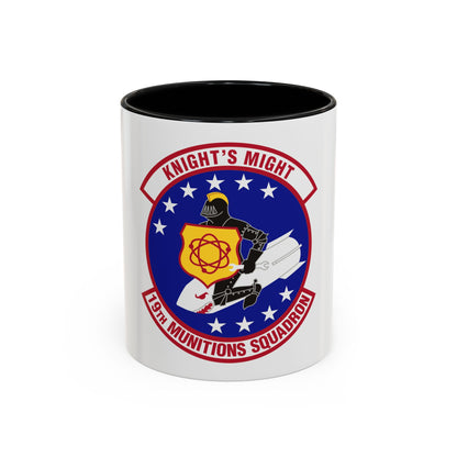 19th Munitions Squadron (U.S. Air Force) Accent Coffee Mug
