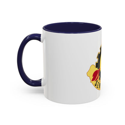 63 Maintenance Battalion (U.S. Army) Accent Coffee Mug