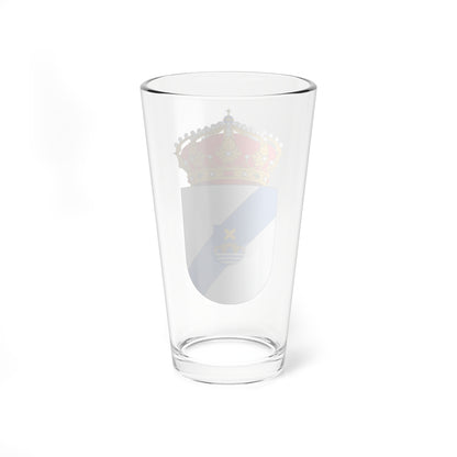 Escudo de A Rúa THV (Spain) (Coat of Arms) Pint Glass 16oz