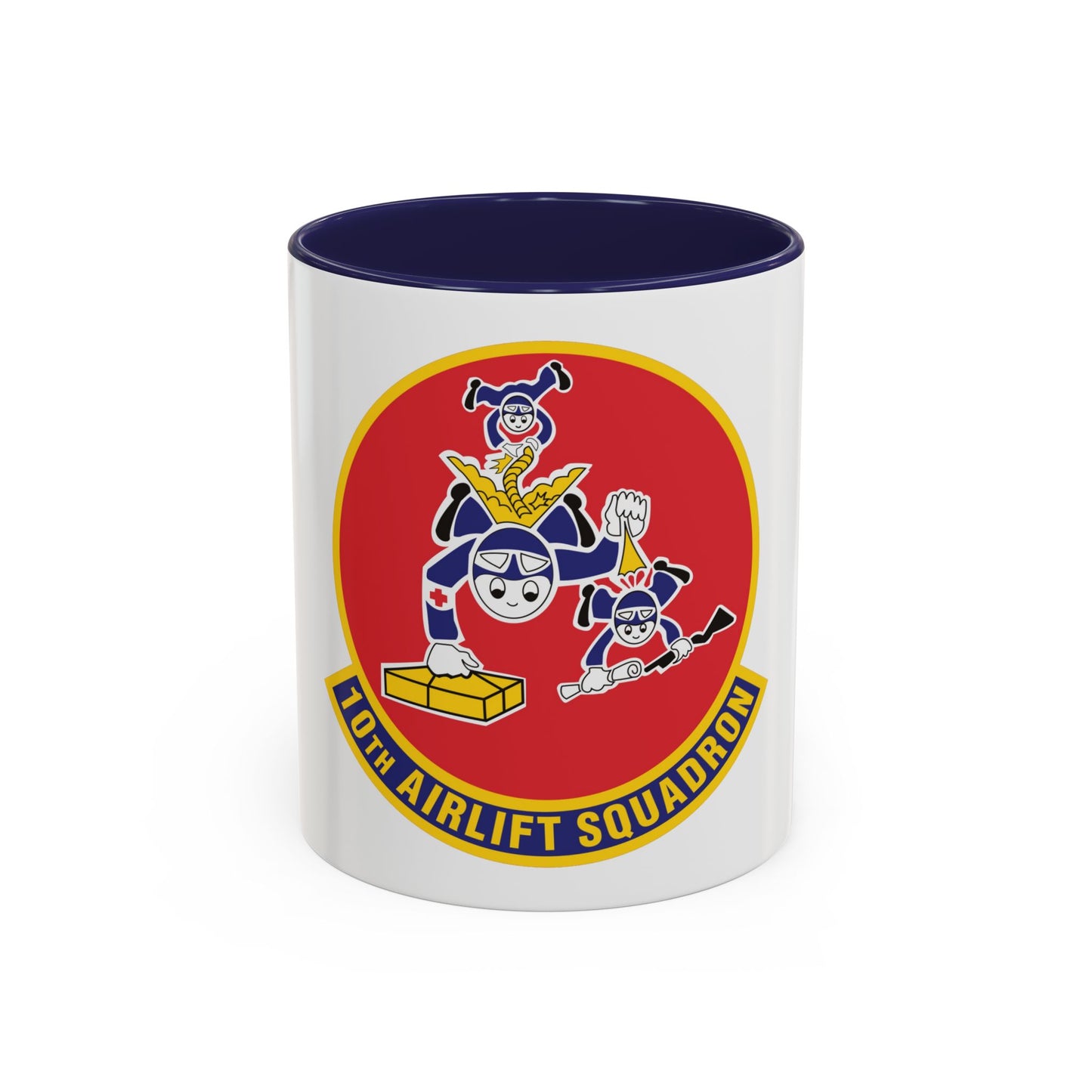 10th Airlift Squadron 2 (U.S. Air Force) Accent Coffee Mug