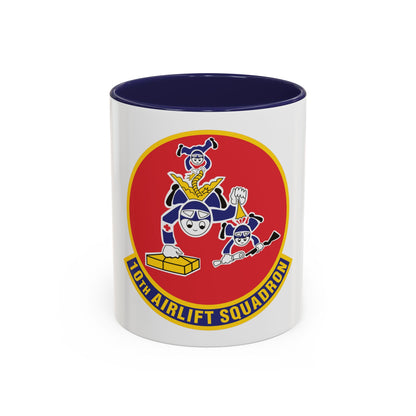 10th Airlift Squadron 2 (U.S. Air Force) Accent Coffee Mug