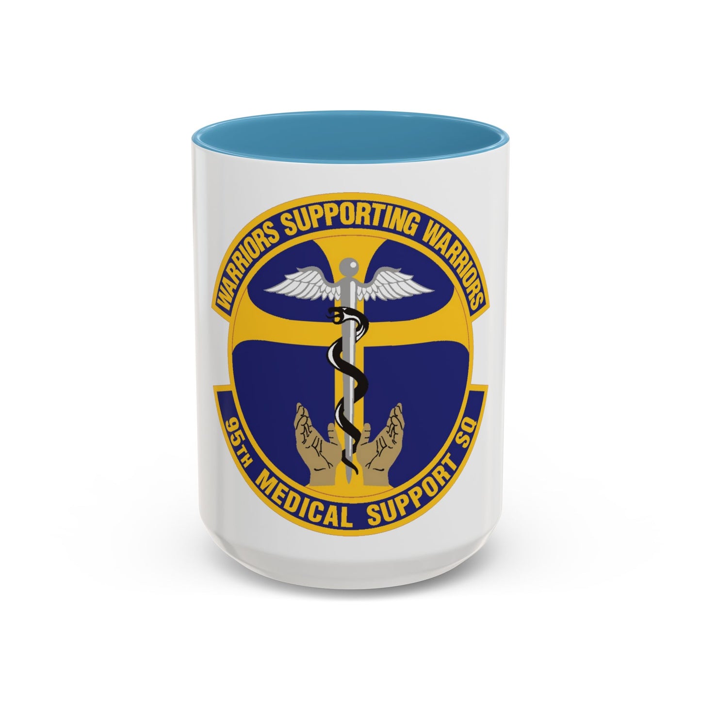 95th Medical Support Squadron (U.S. Air Force) Accent Coffee Mug