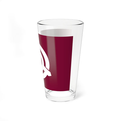 Flag of Kunitomi Miyazaki (Japan) Pint Glass 16oz