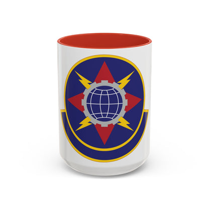 578 Software Engineering Squadron AFMC (U.S. Air Force) Accent Coffee Mug