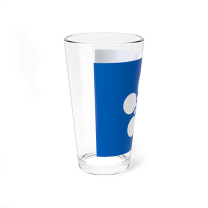 Flag of the Maeda Lords of Kanazawa in Kaga Province A (Japan) Pint Glass 16oz
