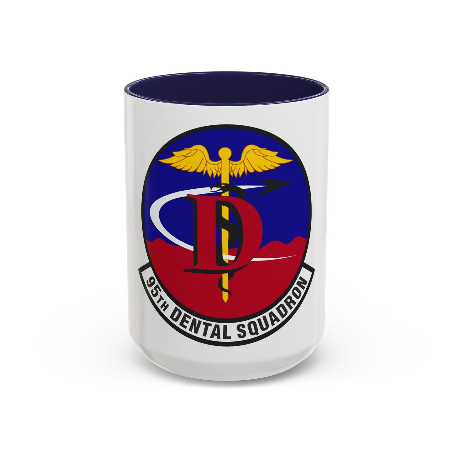 95th Dental Squadron (U.S. Air Force) Accent Coffee Mug