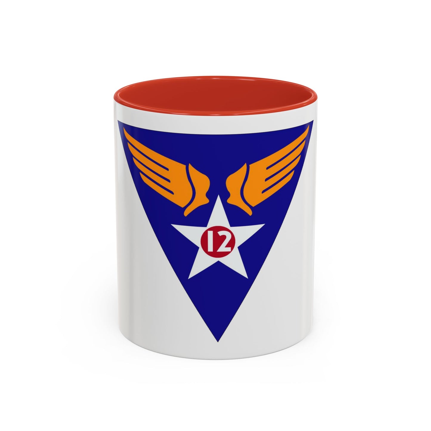 12 Air Force (U.S. Army) Accent Coffee Mug