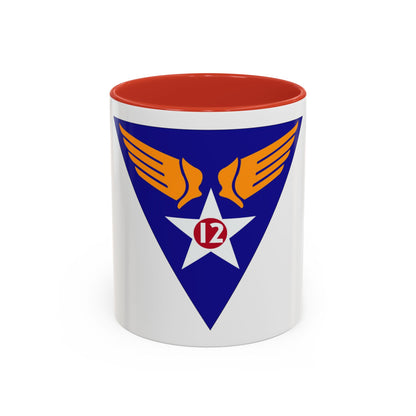 12 Air Force (U.S. Army) Accent Coffee Mug