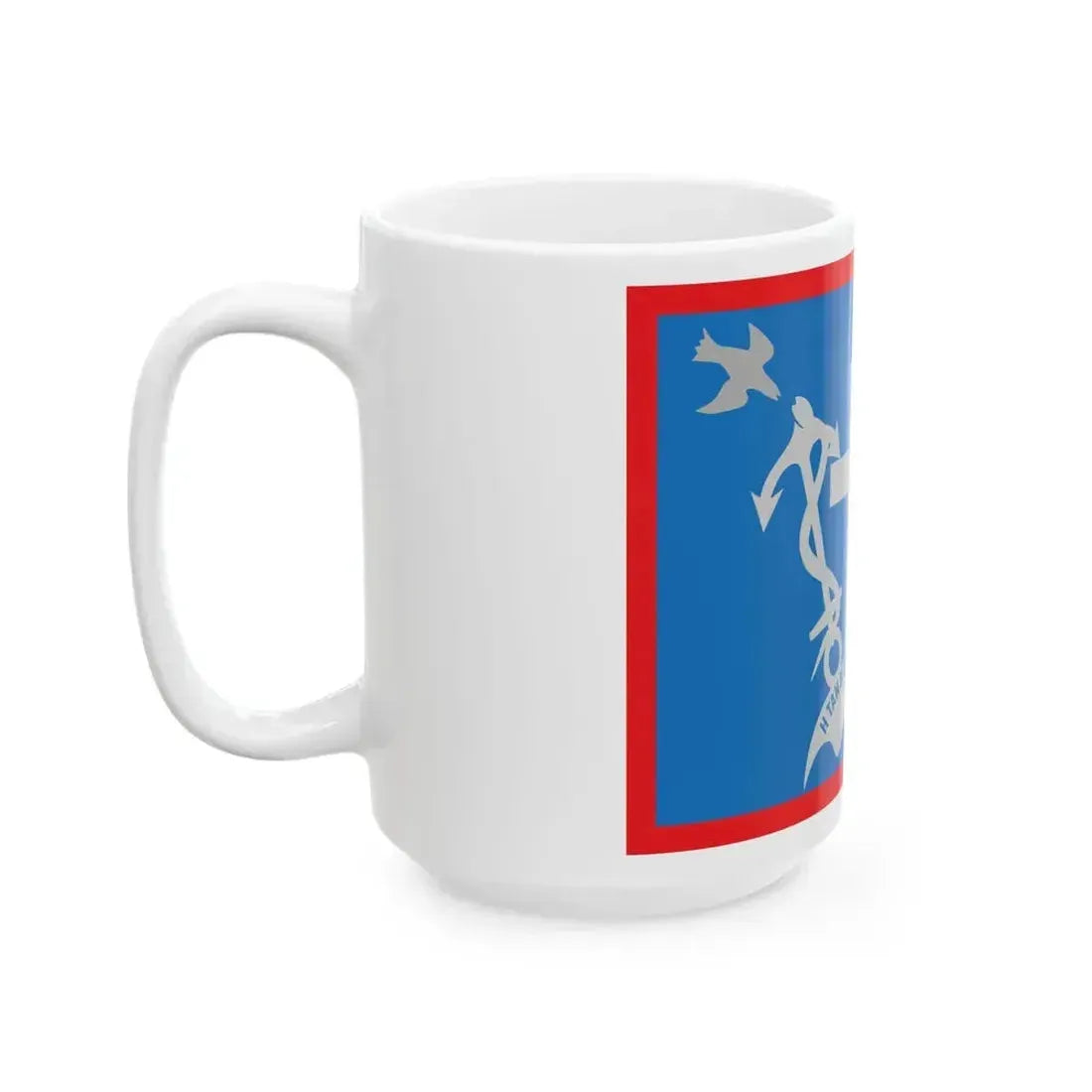 1821 Flag of Hydra (Greece) White Coffee Mug - Go Mug Yourself