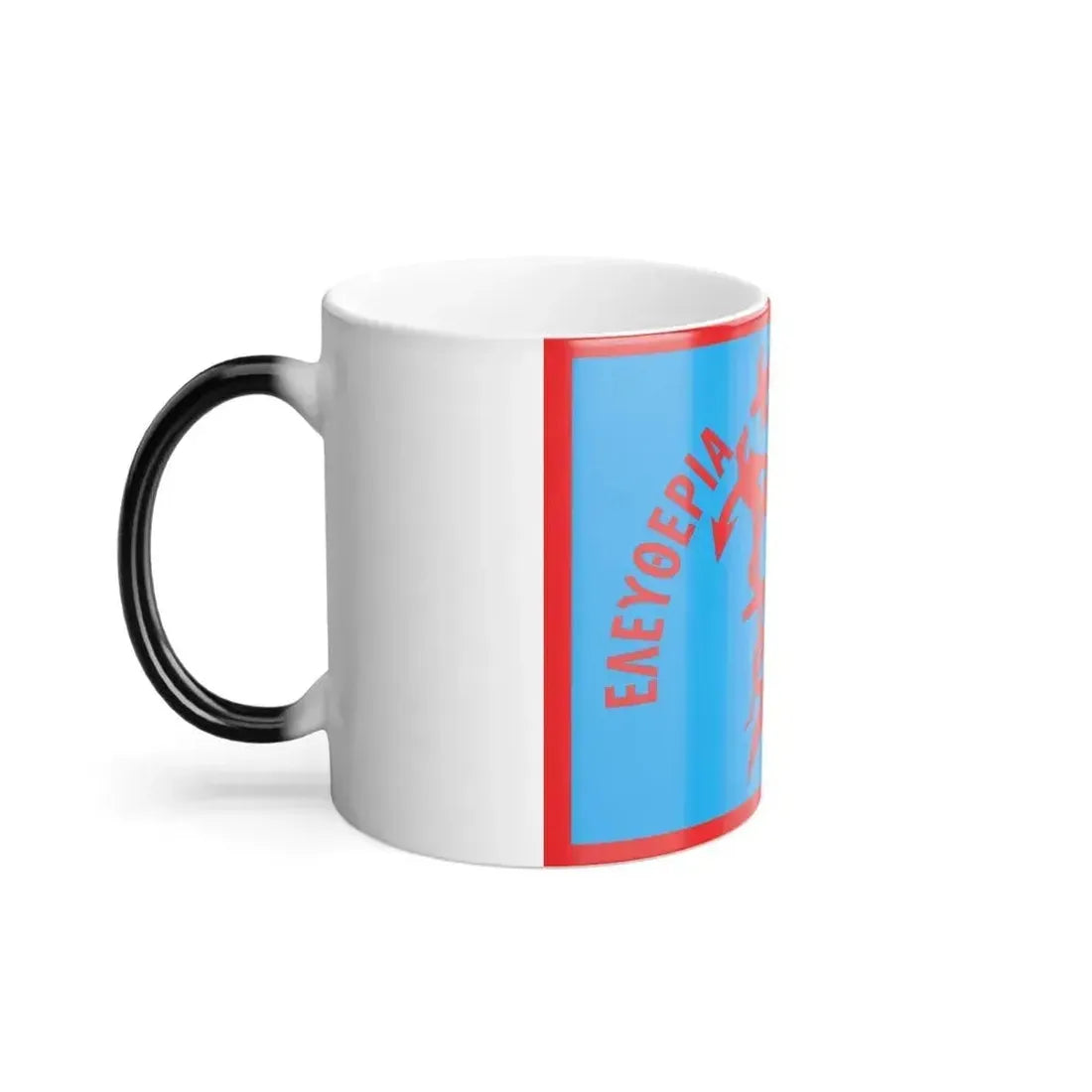 1821 Flag of Spetses Greece - Color Changing Coffee Mug - Go Mug Yourself