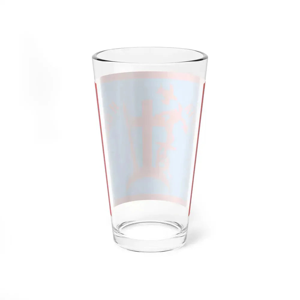 1821 Flag of Spetses Greece - Pint Glass 16oz - Go Mug Yourself