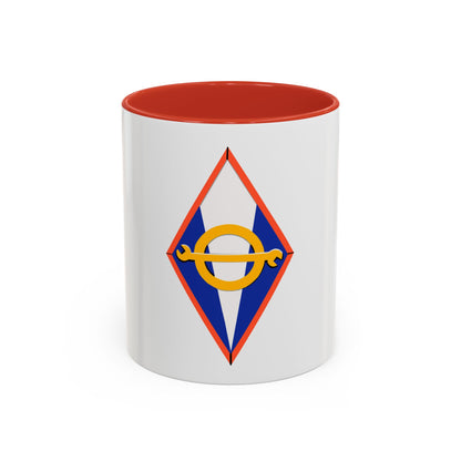 302 Force Support Squadron AFRC (U.S. Air Force) Accent Coffee Mug
