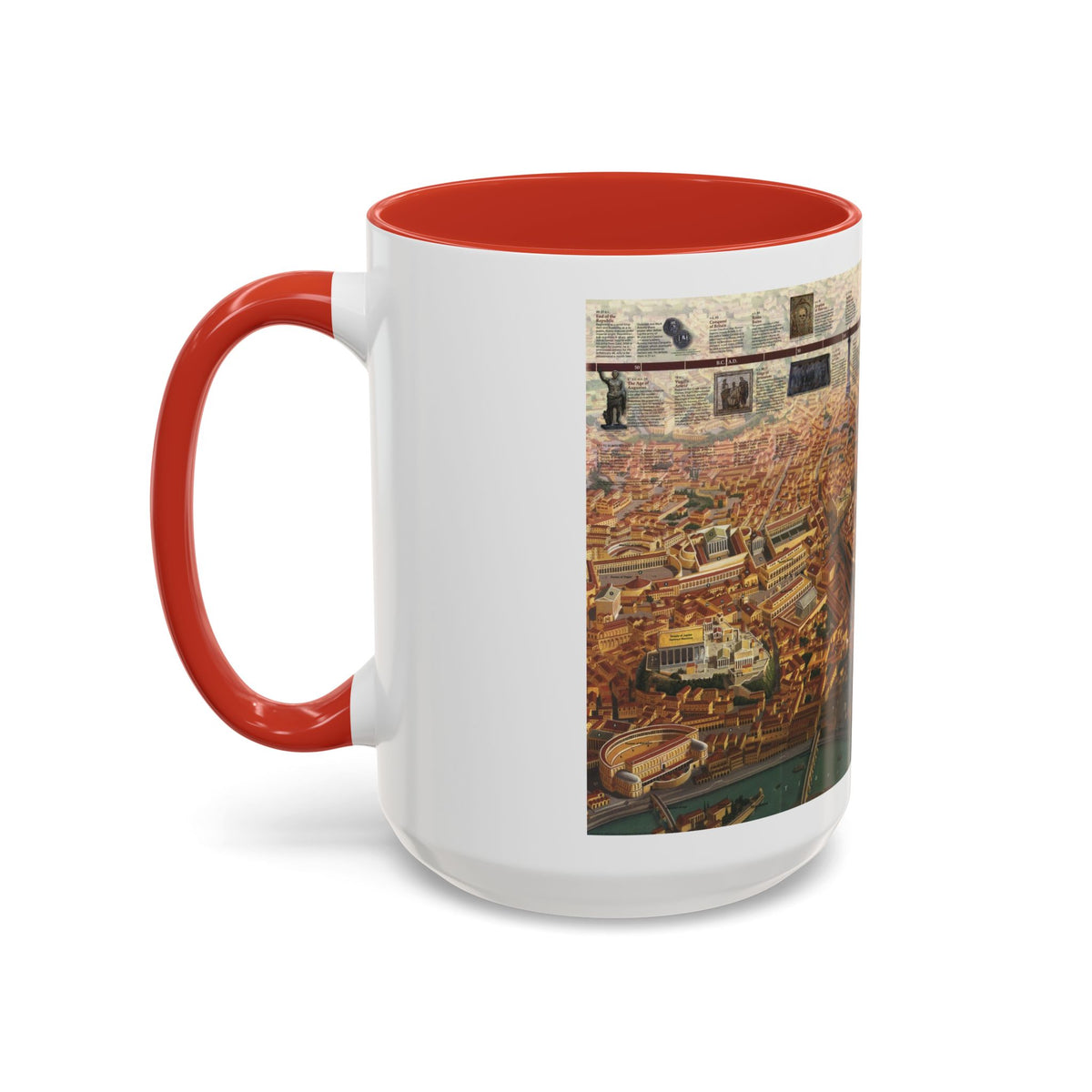 Romans, The (1997) (Map) Accent Coffee Mug