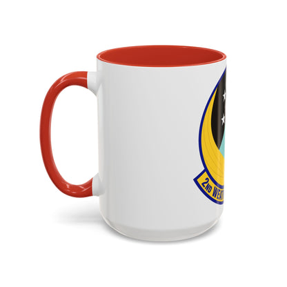 2d Weather Squadron (U.S. Air Force) Accent Coffee Mug