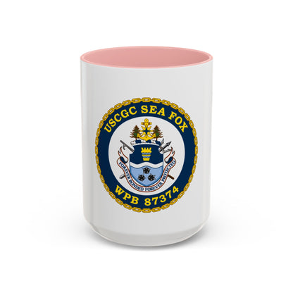 USCGC Sea Fox WPB 87374 2 (U.S. Coast Guard) Accent Coffee Mug