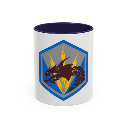 336 Military Intelligence Brigade (U.S. Army) Accent Coffee Mug