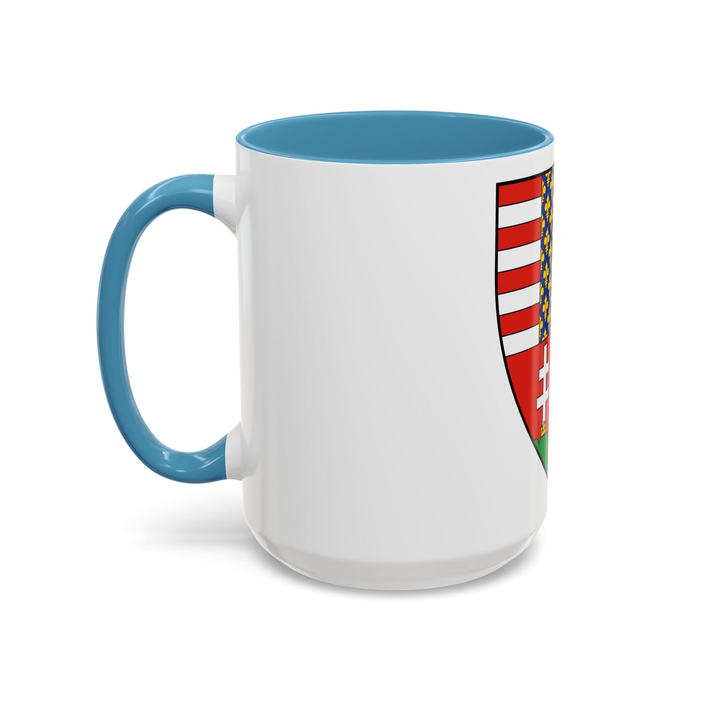 Coat of arms of Louis I of Hungary (1370) - Accent Coffee Mug