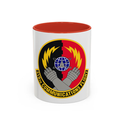 310th Communications Flight (U.S. Air Force) Accent Coffee Mug